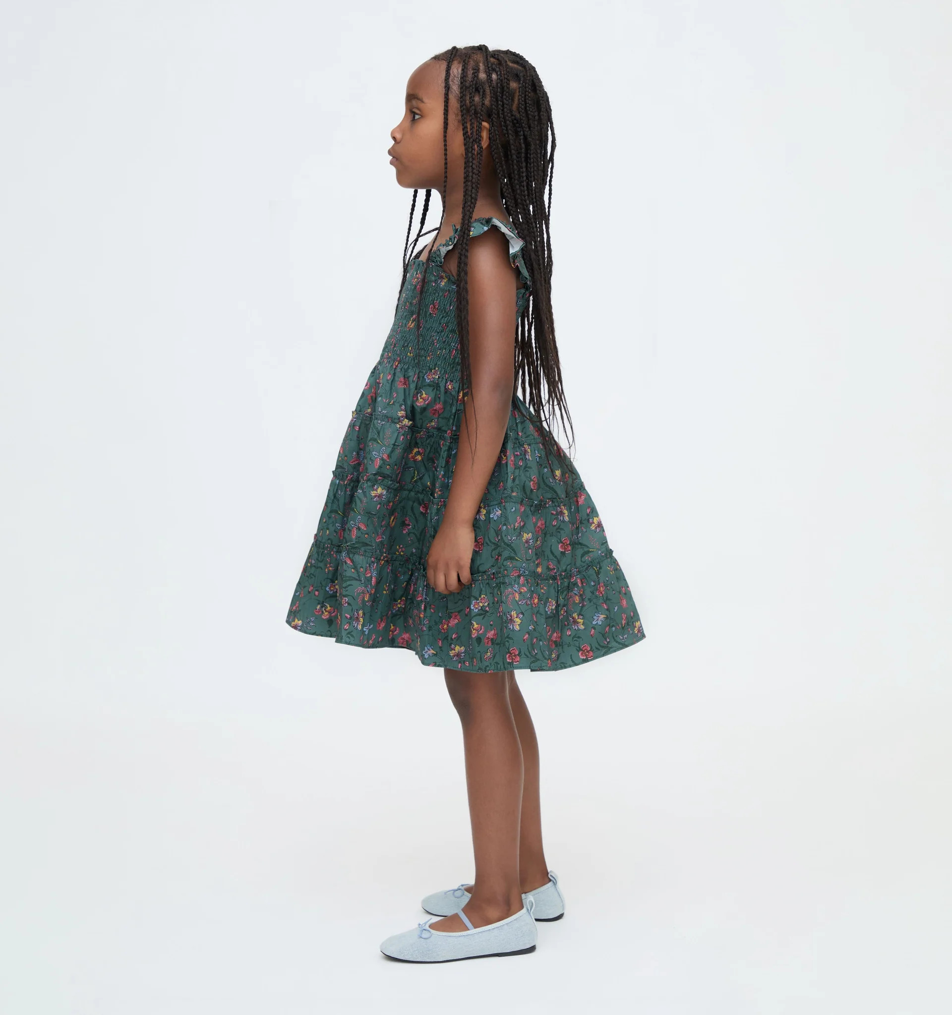The Tiny Ellie Nap Dress - Swedish Floral | Hill House Home