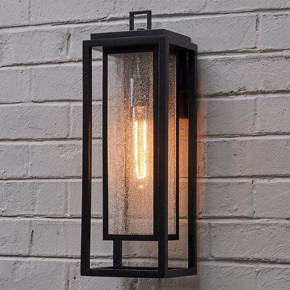 Frame Squared Outdoor Sconce - Large | Shades of Light