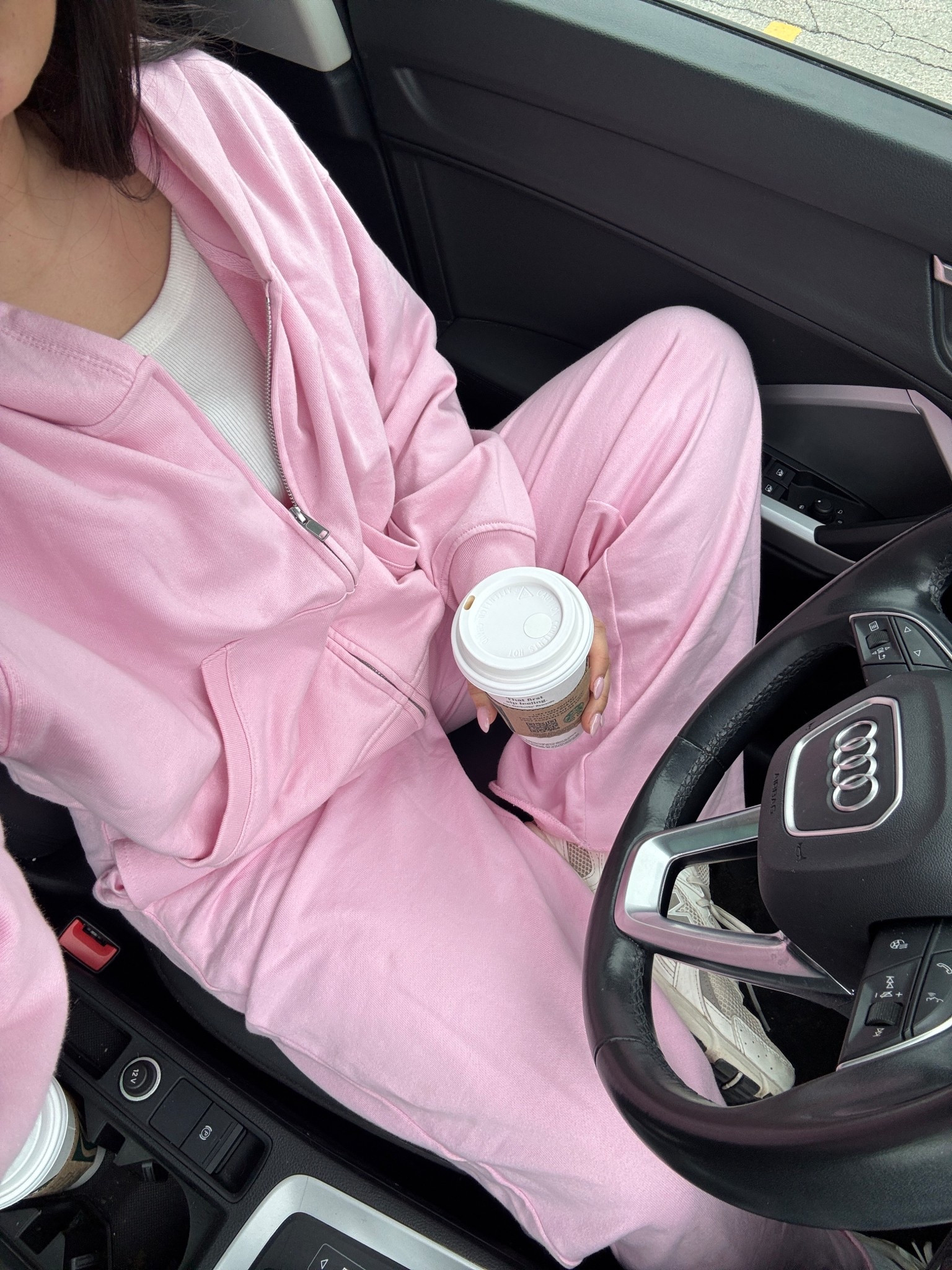 still living in this pink set 🩷 it’s back in stock AND on sale! 