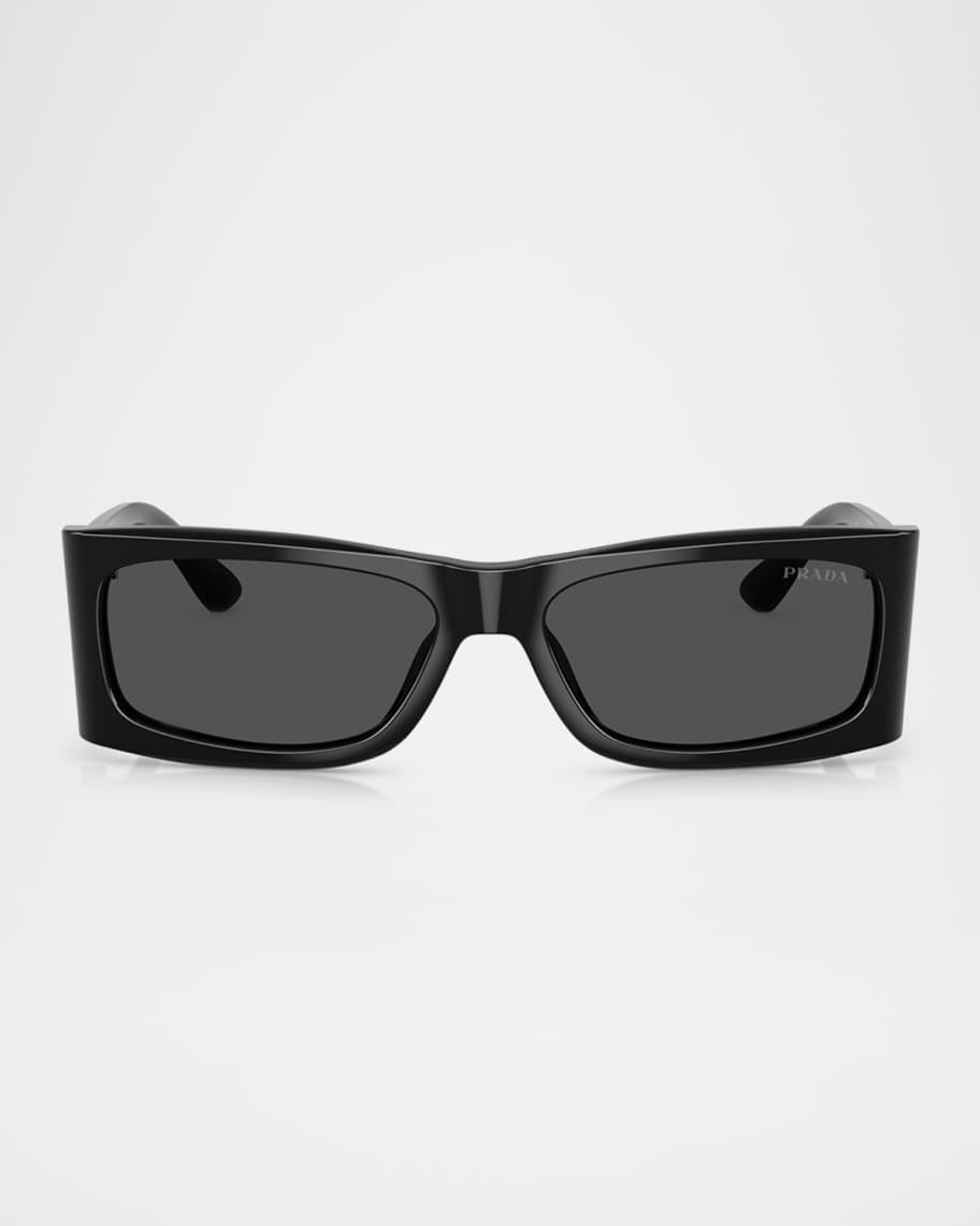 Prada B03S Rectangular Acetate Sunglasses | Neiman Marcus