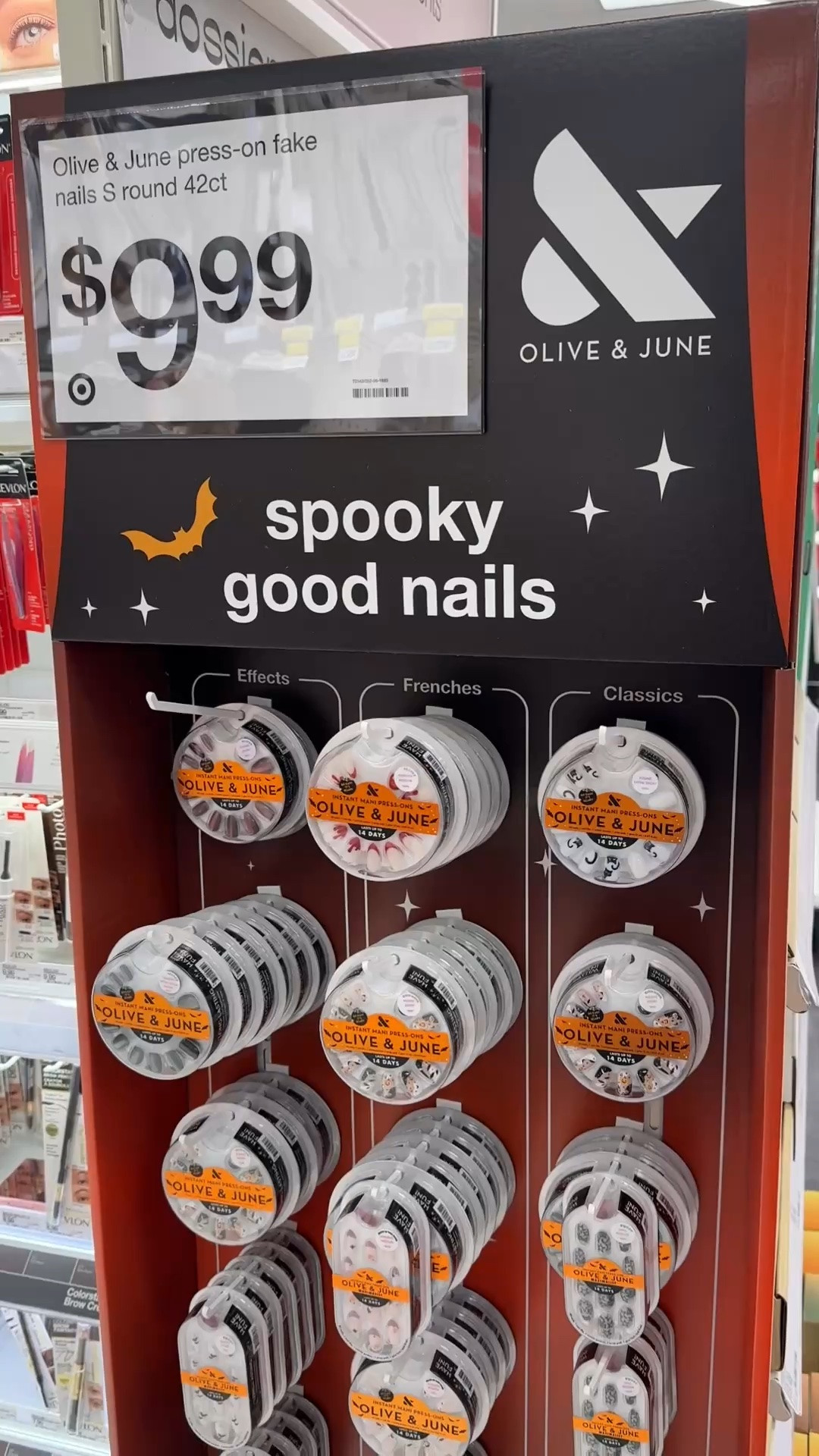 Spooky cute press on nails 🖤💅

#LTKgrwm #LTKBeauty #LTKselfcare