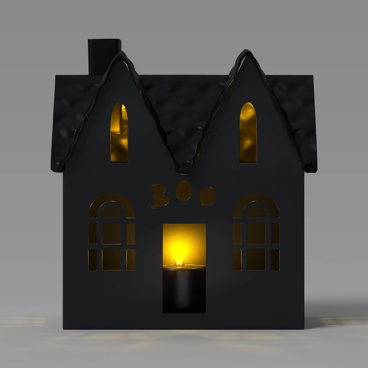 5.5" Small A-Shaped Metal House Decorative Sculpture - Hyde and EEK! Boutique™ Black | Target