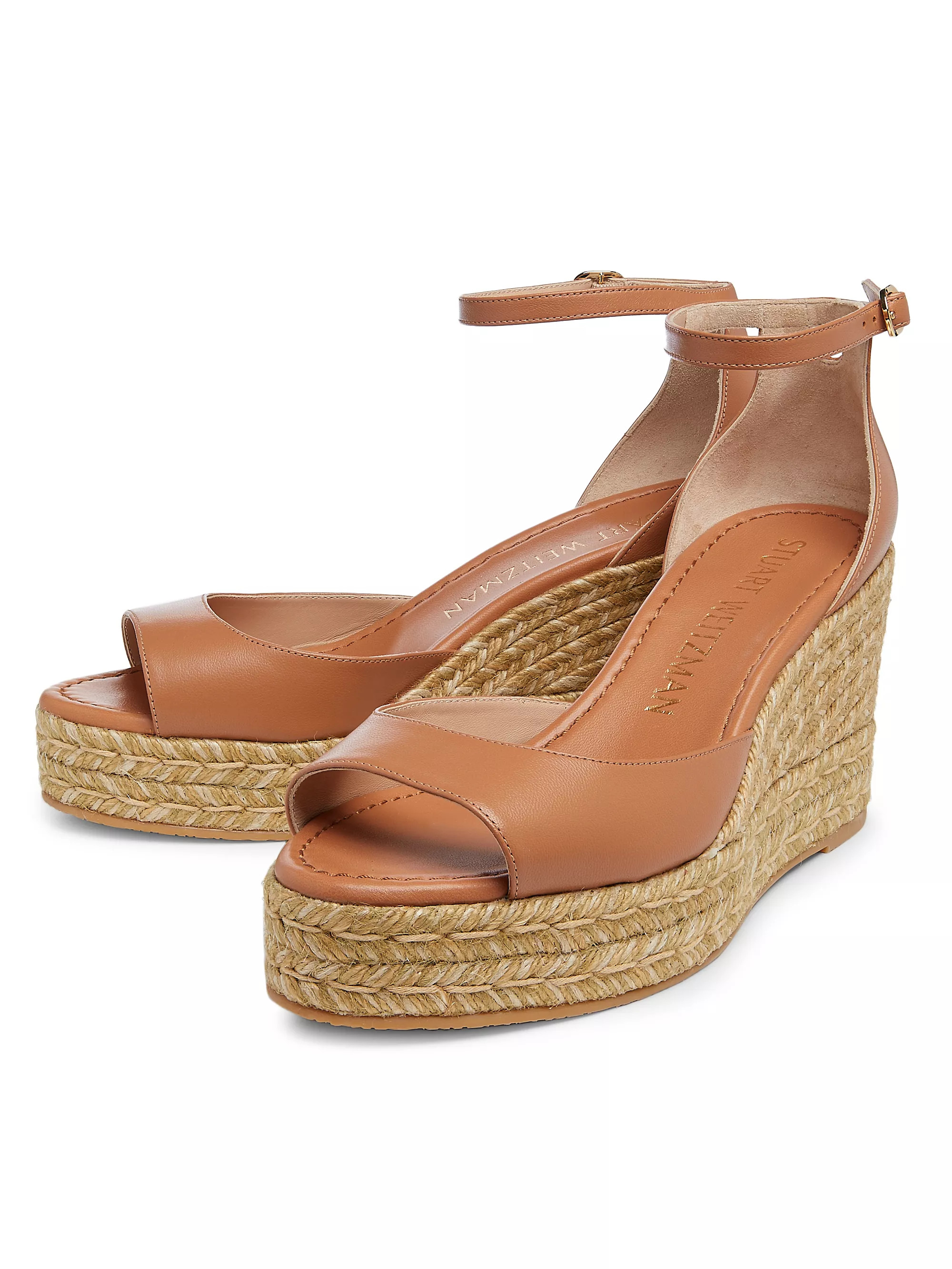Nudistia 85MM Lacquered Leather Wedge Sandals | Saks Fifth Avenue