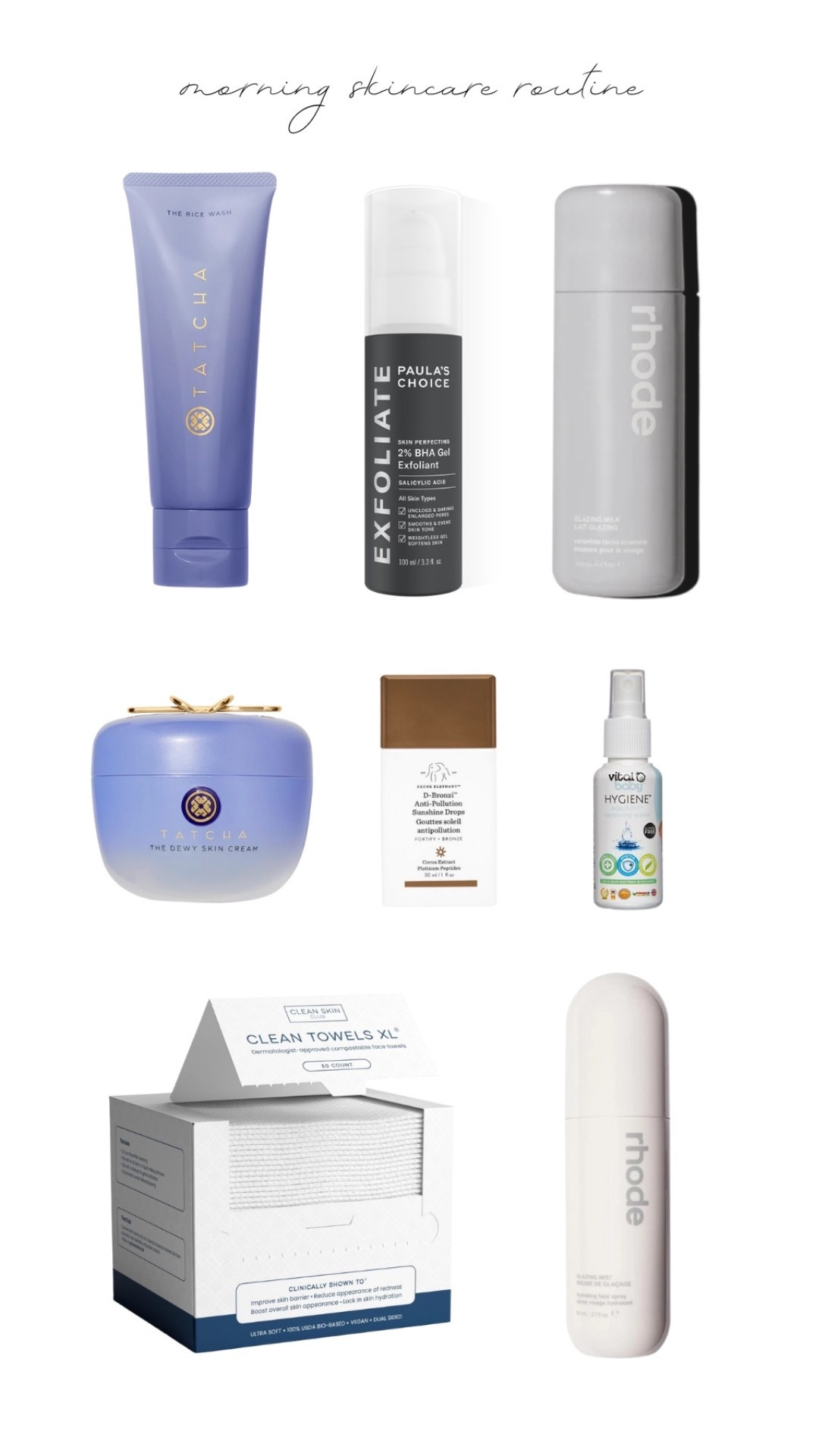 The morning skincare routine you see in every one of my vlogs🤍✨

#LTKbeauty #LTKgiftguide #LTKuk