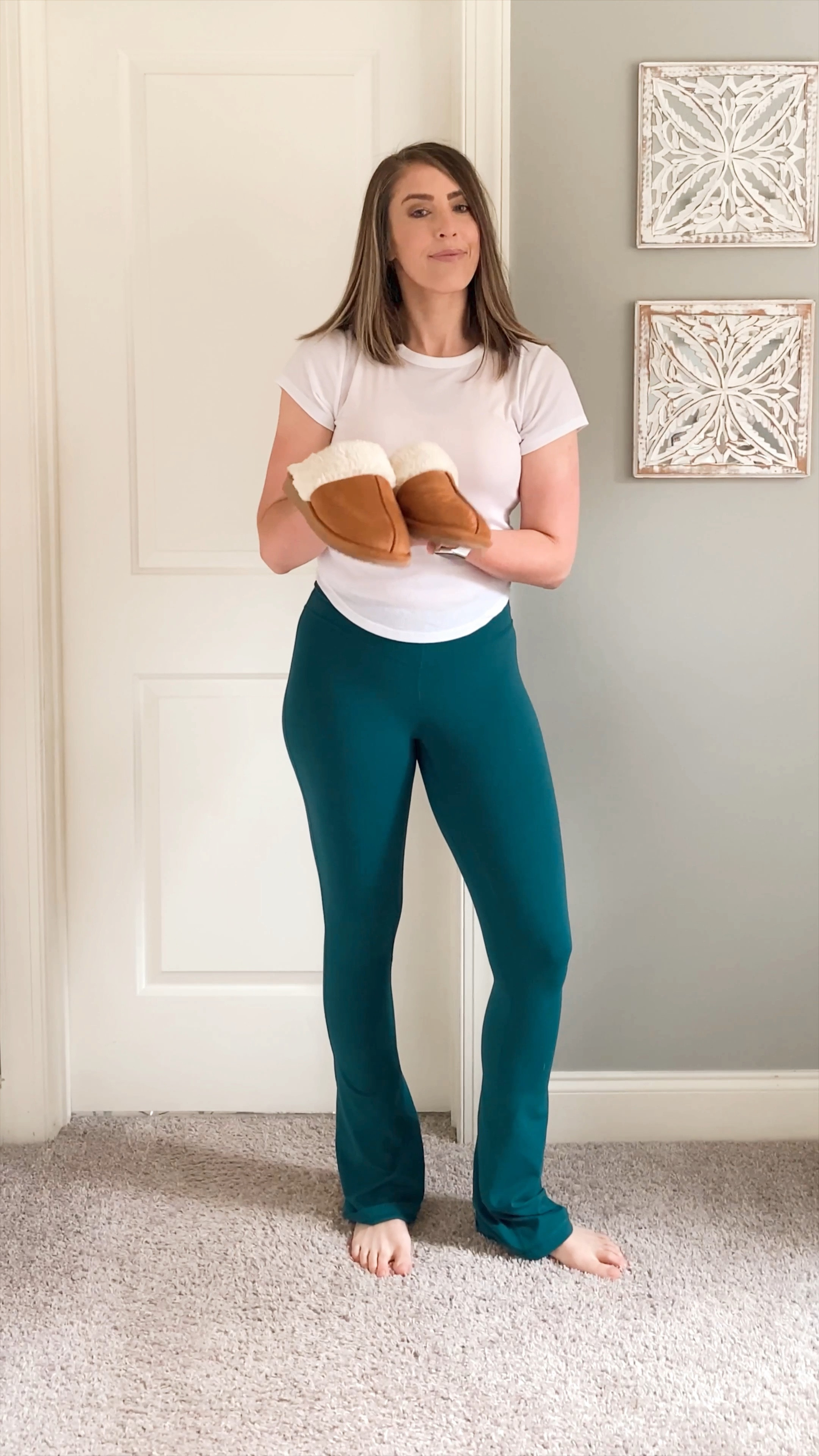 Stylish athleisure outfit, casual loungewear for women, comfortable workout clothes, trendy fitness apparel, Outdoor Voices Cropped Boxy Hoodie, lululemon Align™ Mini-Flared Pant, Old Navy UltraLite Rib-Knit T-Shirt, and Litfun Fuzzy Memory Foam Slippers. Emphasize the versatility with phrases like perfect for workouts, yoga, or lounging at home, Ugg slipper alternatives, budget-friendly cozy slippers, Ugg-style house shoes, and comfy slipper dupes, tall girl fashion-friendly, stylish options for tall women, trendy outfits for taller ladies, and fashionable choices for taller figures

Tall women fashion | Tall girl fashion | Tall girl | Tall women 


Body Hoodie - Small
LuLuLemon Yoga Pants - Size 6
Cropped White Tee - Medium Tall
Slippers - 10.5-11

#LTKGiftGuide #LTKstyletip #LTKmidsize