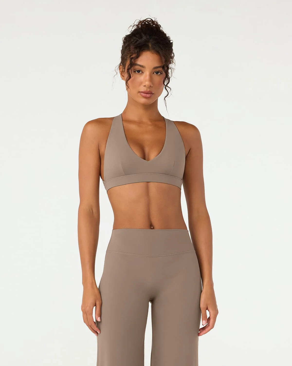 Fade Selena Crop | Mocha | Crop Shop Boutique US