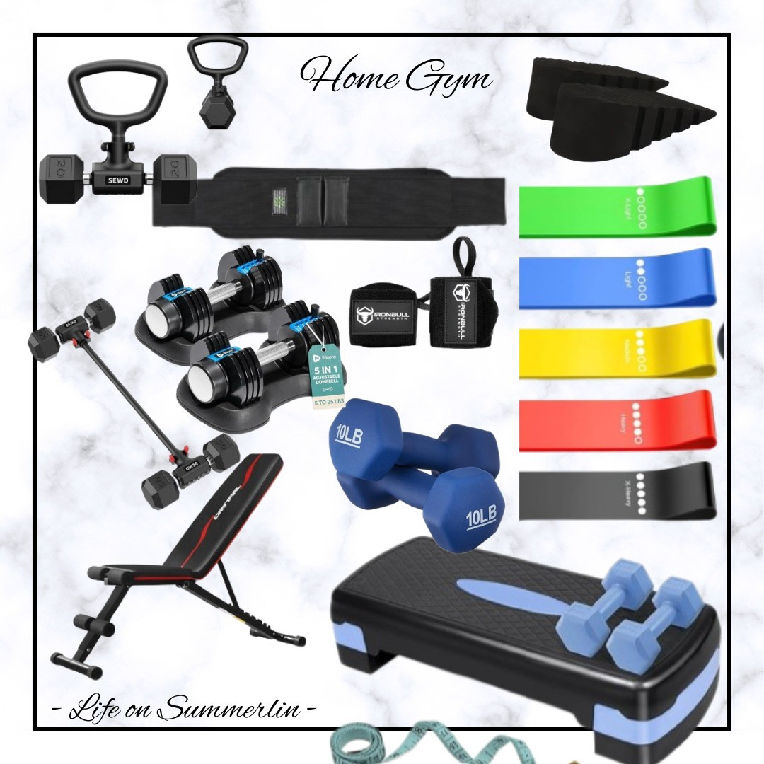 My Home Gym favorites 

#LTKmomlife #LTKActive #LTKfitnessgoals