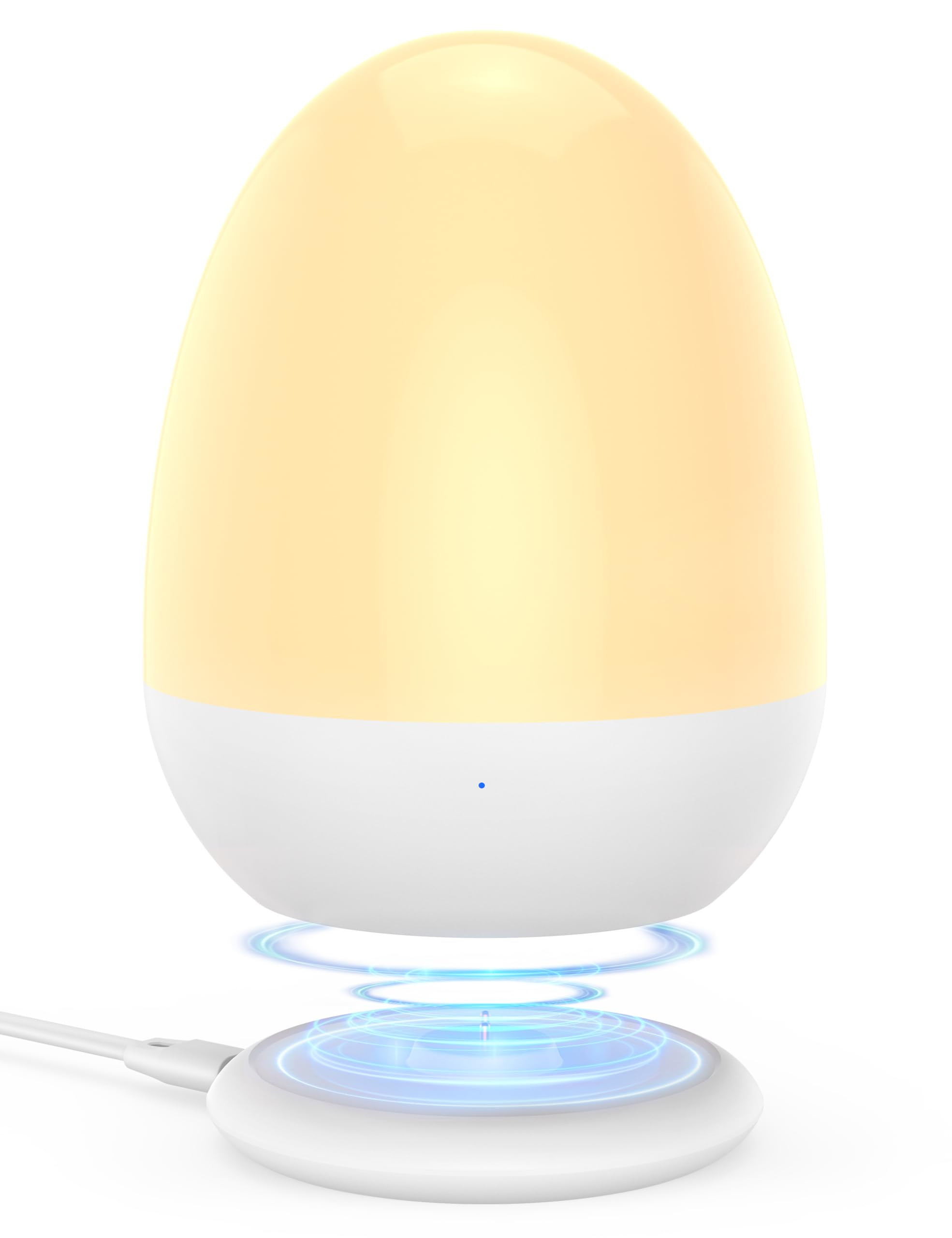 Night Light for Kids, JolyWell Baby Night Light Rechargeable with Stable Charging Pad, Egg Night ... | Amazon (CA)