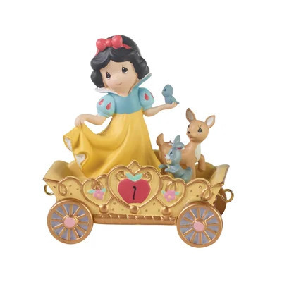 Precious Moments Disney Birthday Parade Age 1 Snow White with Animals Figurine 4.33 Inch | Wayfair North America