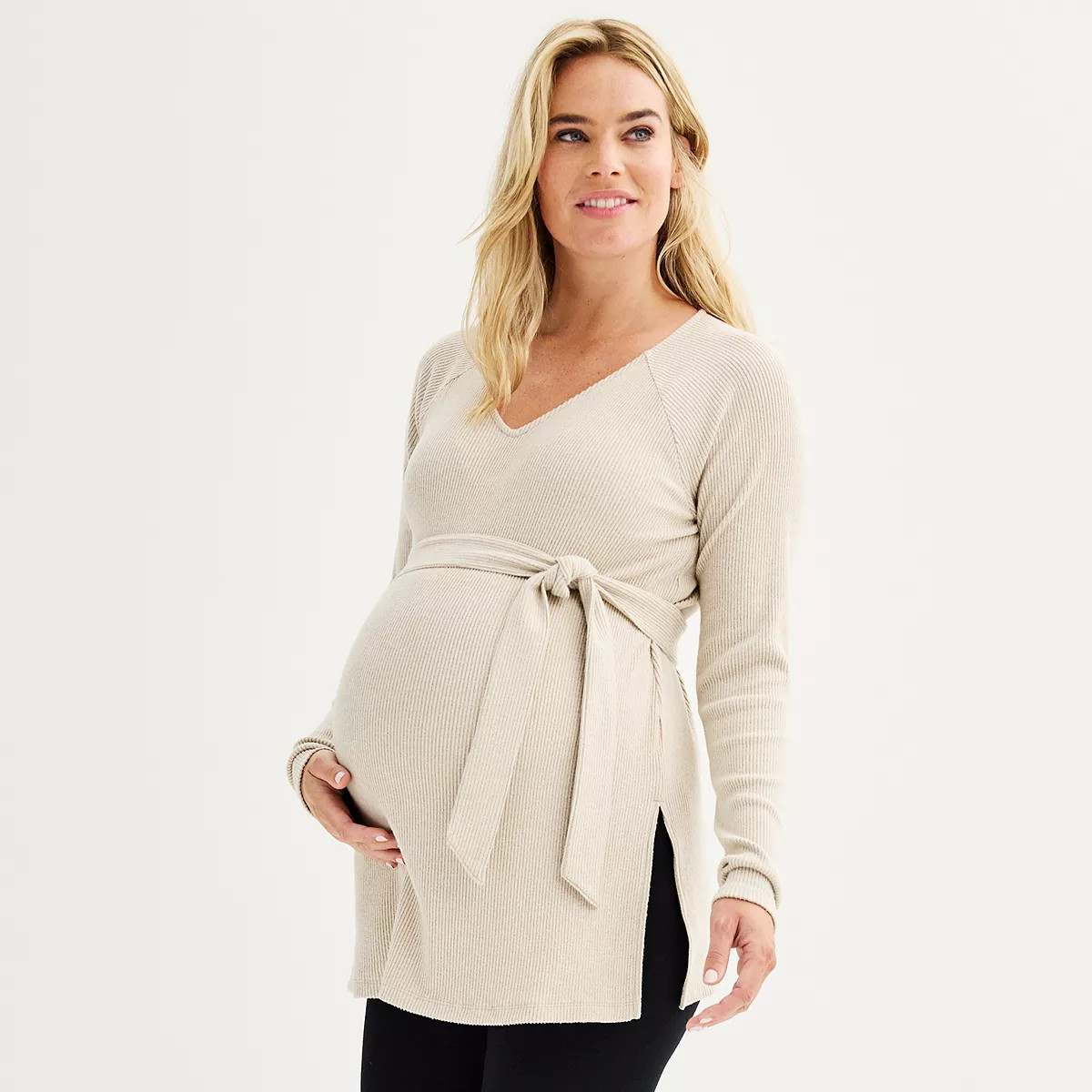 Maternity Sonoma Goods For Life® Long Sleeve Tunic | Kohl's