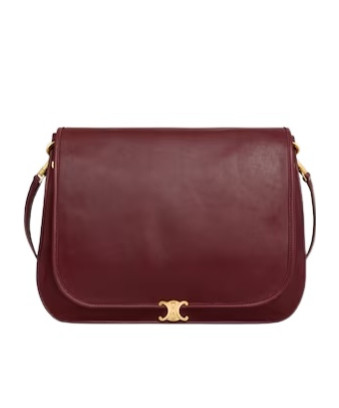 SOFT TRIOMPHE BESACE  IN SUPPLE SHINY LAMBSKIN | Senser US