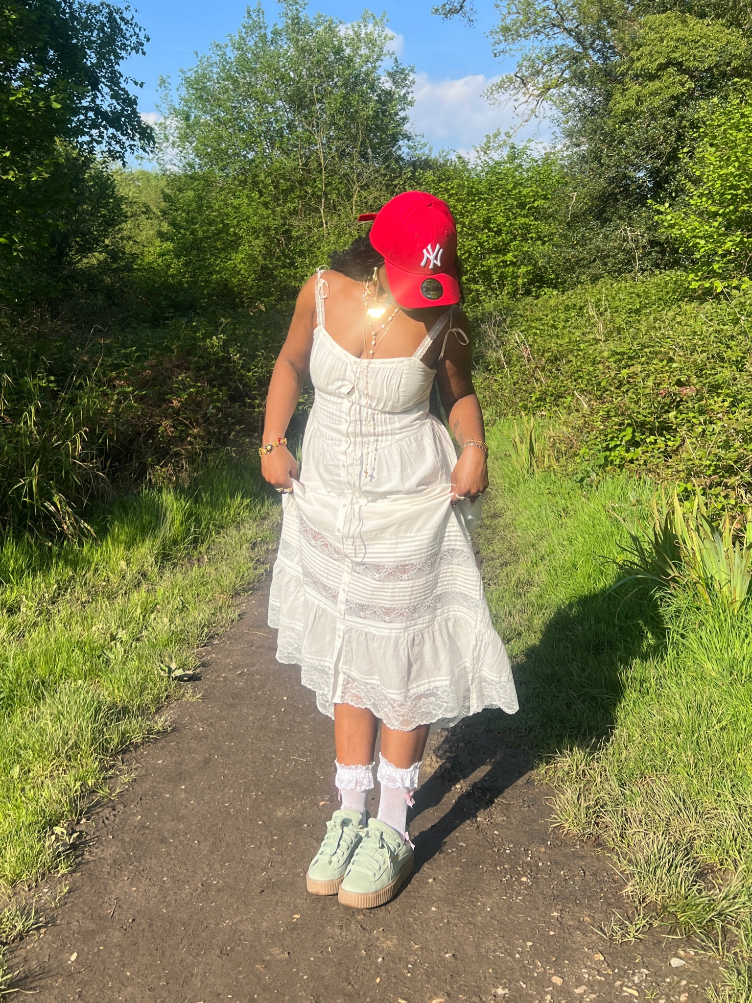 blue dress with hood Clearance Kids heathered waffle hoodie drawstring dress size 4 main image 0