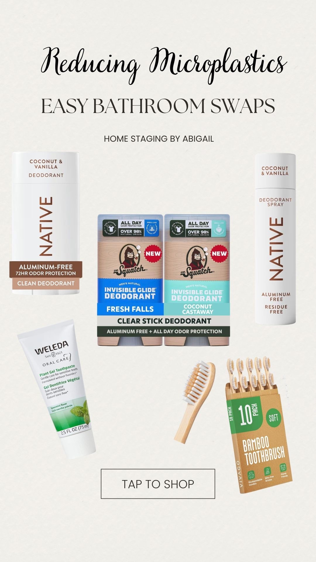 Easy swaps I made in my bathroom to avoid microplastics… 

#LTKdayinmylife #LTKmorningroutine #LTKHome