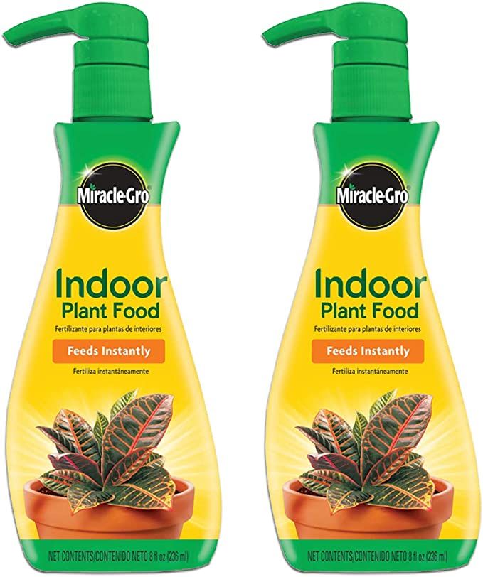 Miracle-Gro Indoor Plant Food (Liquid), 8 oz., Instantly Feeds All Indoor Houseplants Including E... | Amazon (US)