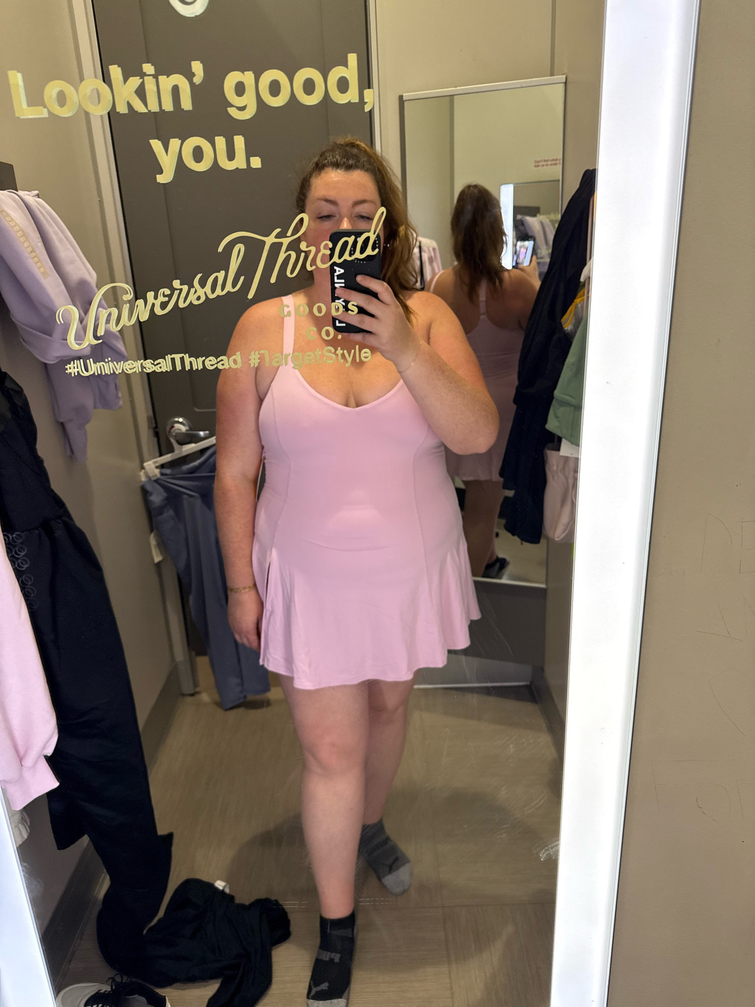Loved this blogilates x target dress wearing a 1x but would size up to a 2x in this. Plus size tennis outfit, plus size activewear, plus size target, plus size outfit idea pickleball. 

#LTKMidsize #LTKActive #LTKPlusSize