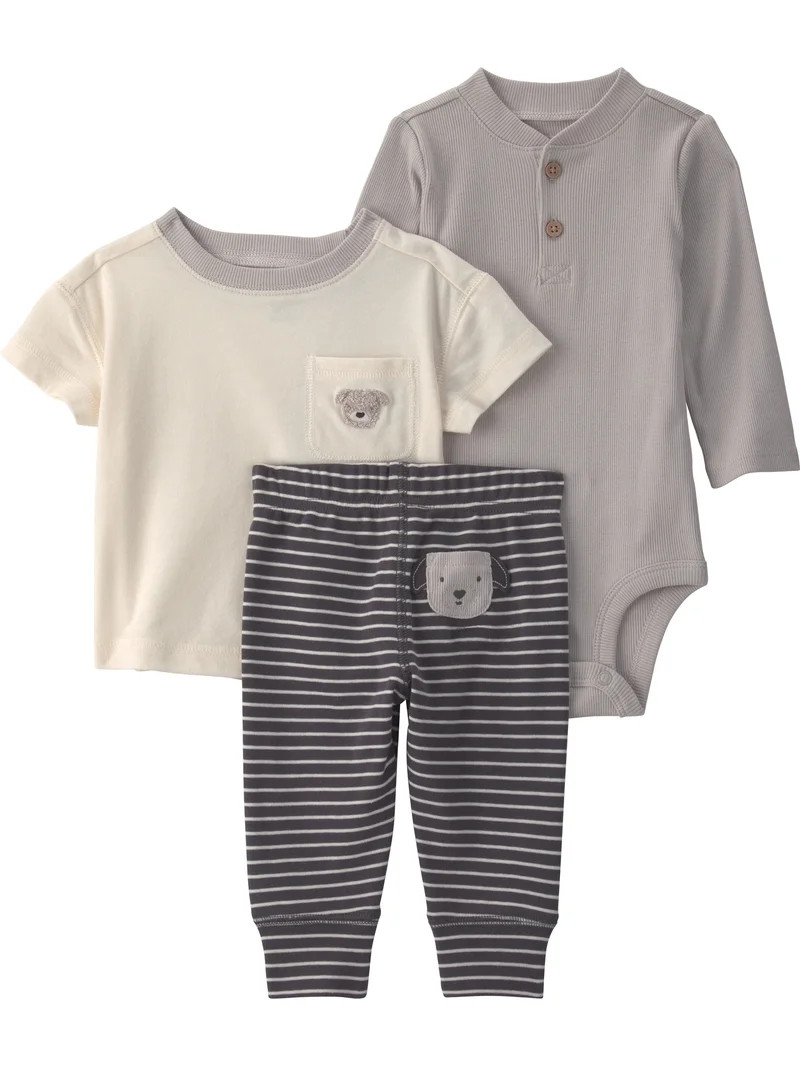 Carter's Child of Mine Baby Boy Outfit Set, 3-Piece, Sizes 0-24 Months | Walmart (US)