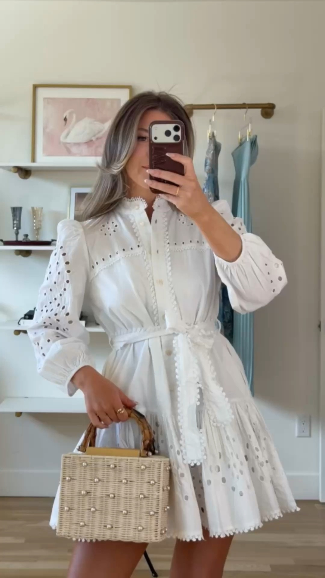 Macys white eyelet mini spring event or causal everyday brunch wear 

30% off friends and family sale 4/22-5/3 
divi: emerson15
vici: emerson30

i did my normal size 2

Mother’s day 
Baby shower
Spring event
Beach 
Vacation
Summer looks 

#LTKgrwm #LTKSeasonal #LTKTravel