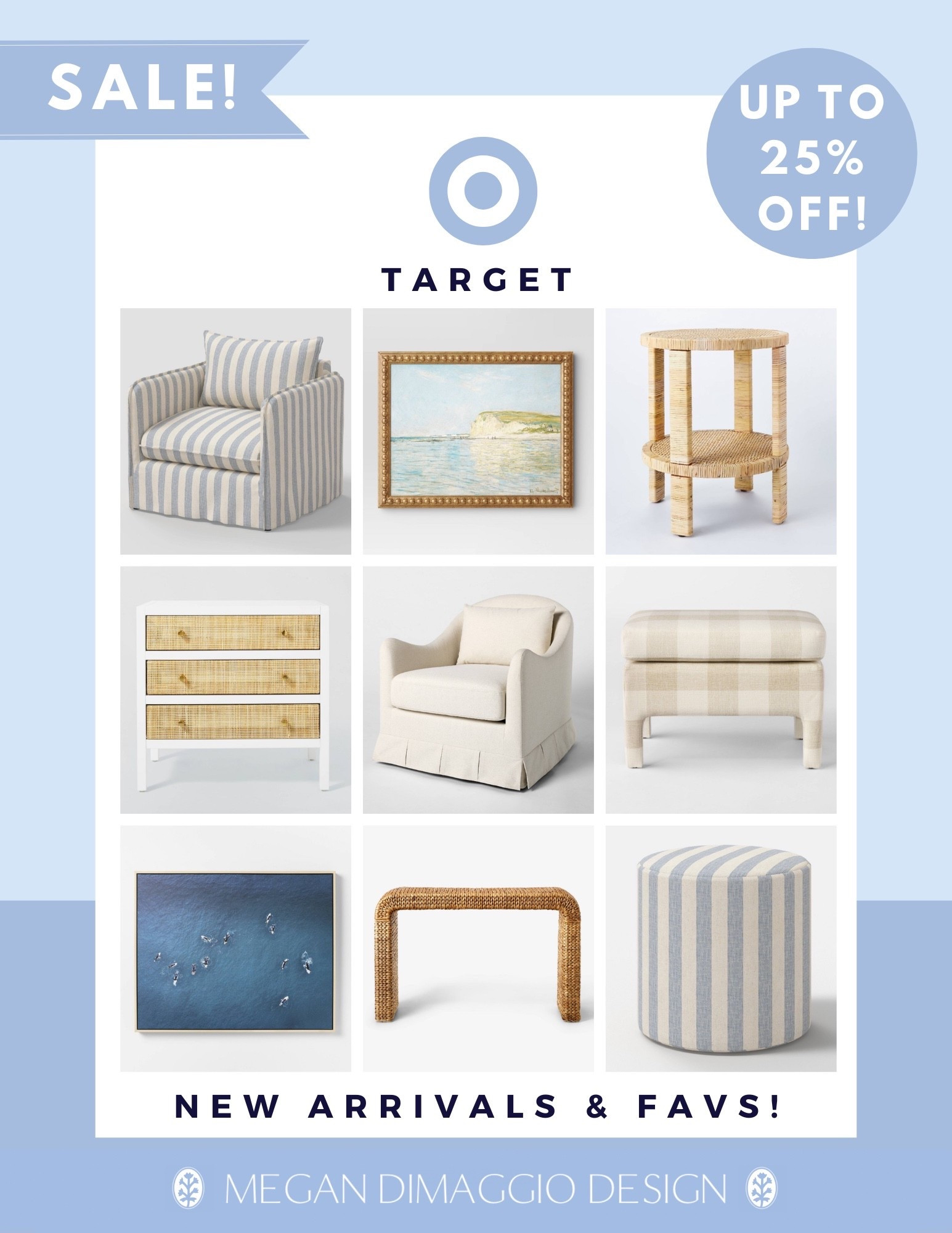 Yay!! Save up to 25% OFF some of our favorite coastal home furniture pieces from Target!! 🙌🏻 Including several new items and best sellers like the Berea chair that’s back in stock!! 🏃🏼‍♀️🏃🏼‍♀️🏃🏼‍♀️ 

#LTKHome #LTKSaleAlert #LTKFindsUnder100