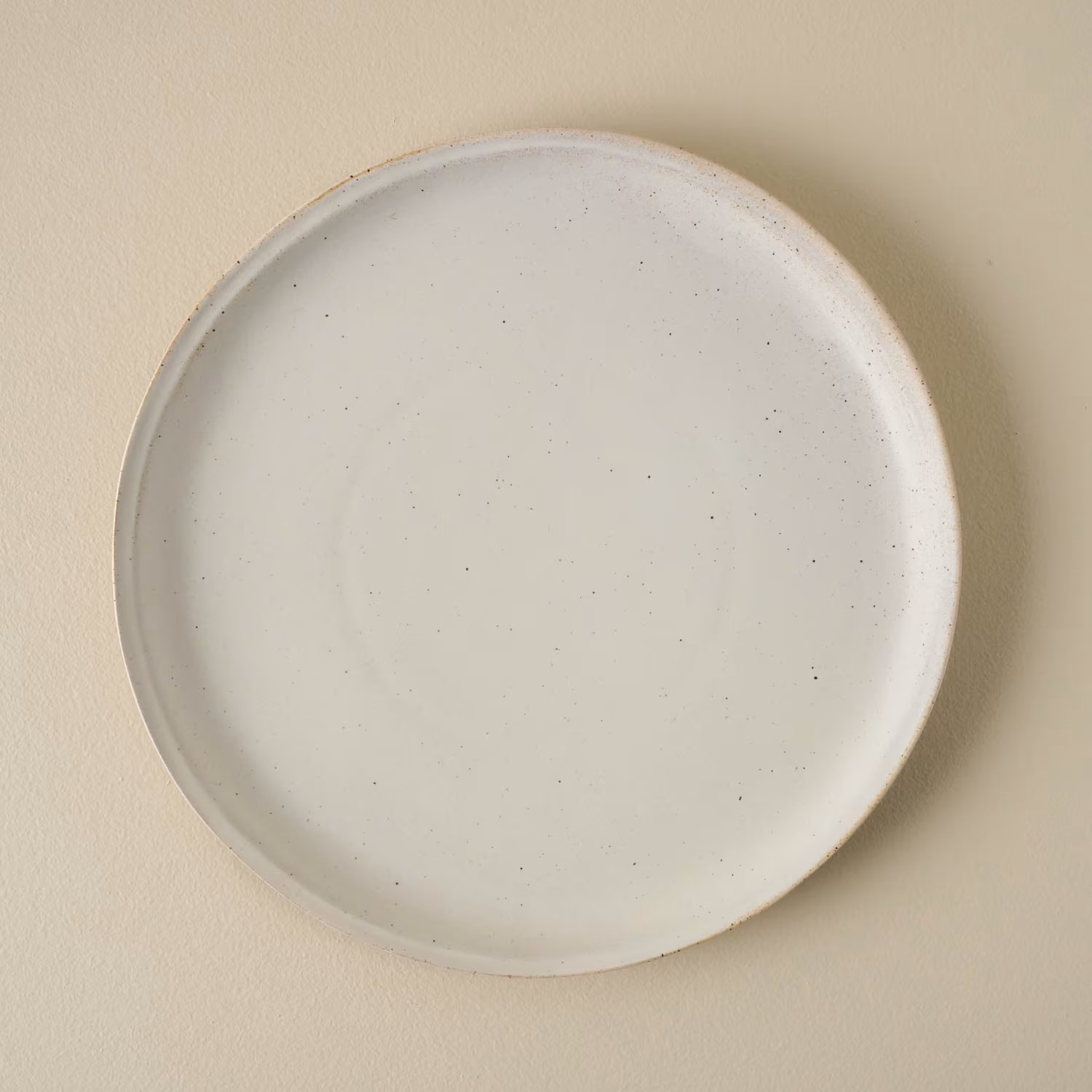French White Speckle Plate | Magnolia