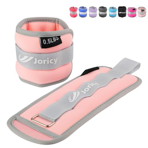 Ankle Weights A Pair of 1/2/3/4/6/8/10/12/20 LBS Wrist Leg Arm Weights for Women Men Kids Child w... | Amazon (US)