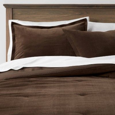 Cotton Velvet Comforter & Sham Set - Threshold™ | Target