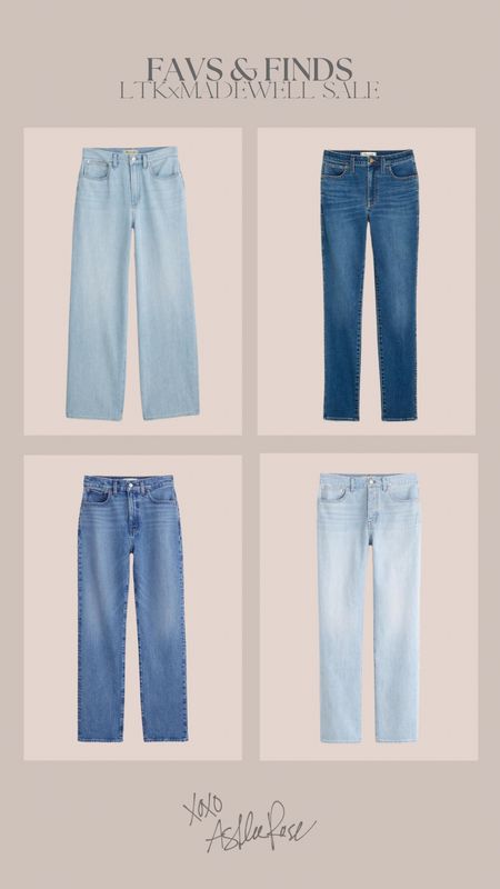 the LTKxMadewell sale starts NOW! sharing some of my fav pieces from the sale 🫶

Jeans, Denim, Sale Alert 

#LTKxMadewell #LTKSaleAlert #LTKMidsize