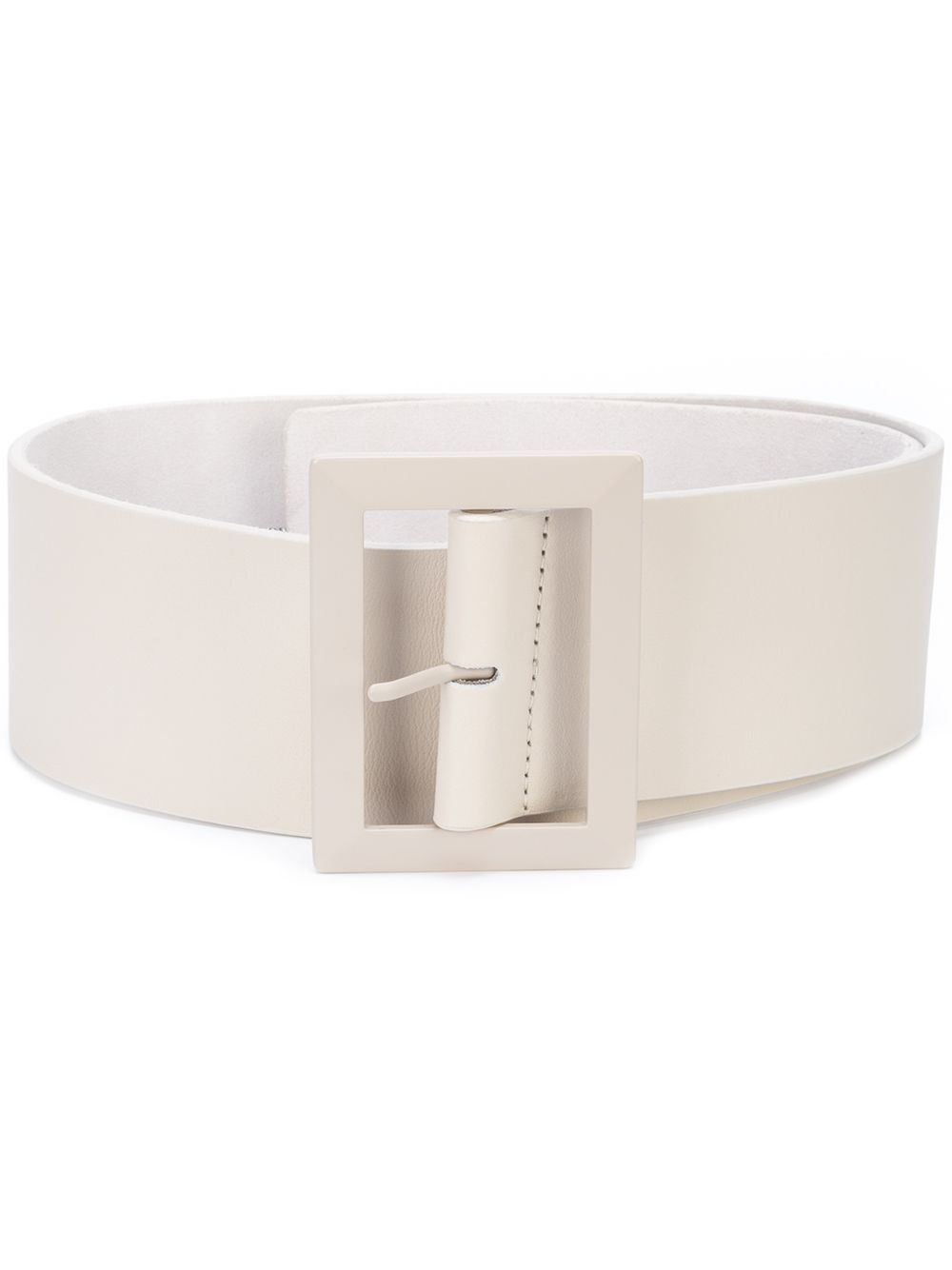 B-Low The Belt wide buckle belt - White | FarFetch US