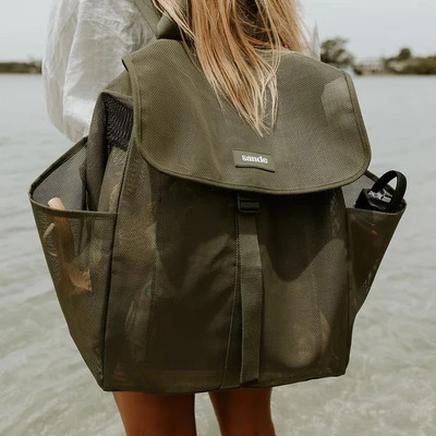 Sande Kids LLC Beach Hauler™ Mesh Backpack - Pandanus - Beach Hauler™ Mesh Backpack - Pandanus | Shop.app