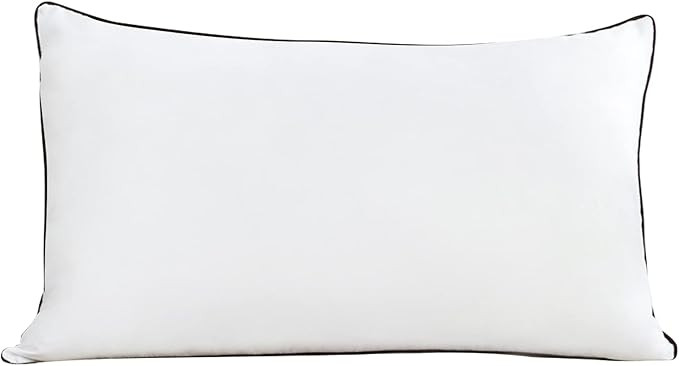 Acanva Bed Pillows Standard Size Pack of 1, Fluffy Down Alternative Filled, Soft and Supportive f... | Amazon (US)