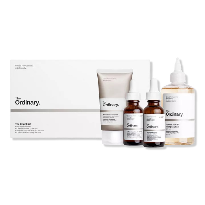The Bright Set: 4-Step Regimen Kit | Ulta