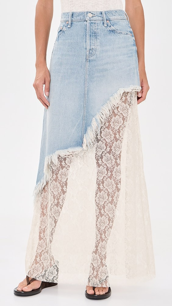 MOTHER The Peek-A-Boo- Maxi Skirt | Shopbop | Shopbop