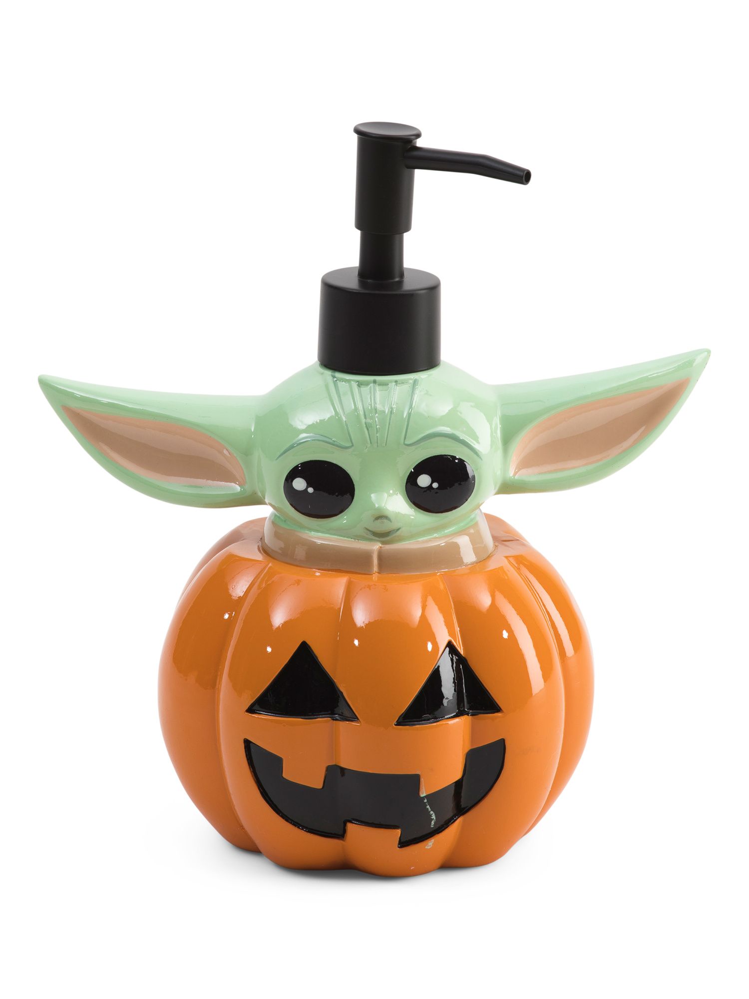 Baby Yoda Pumpkin Lotion Pump | TJ Maxx