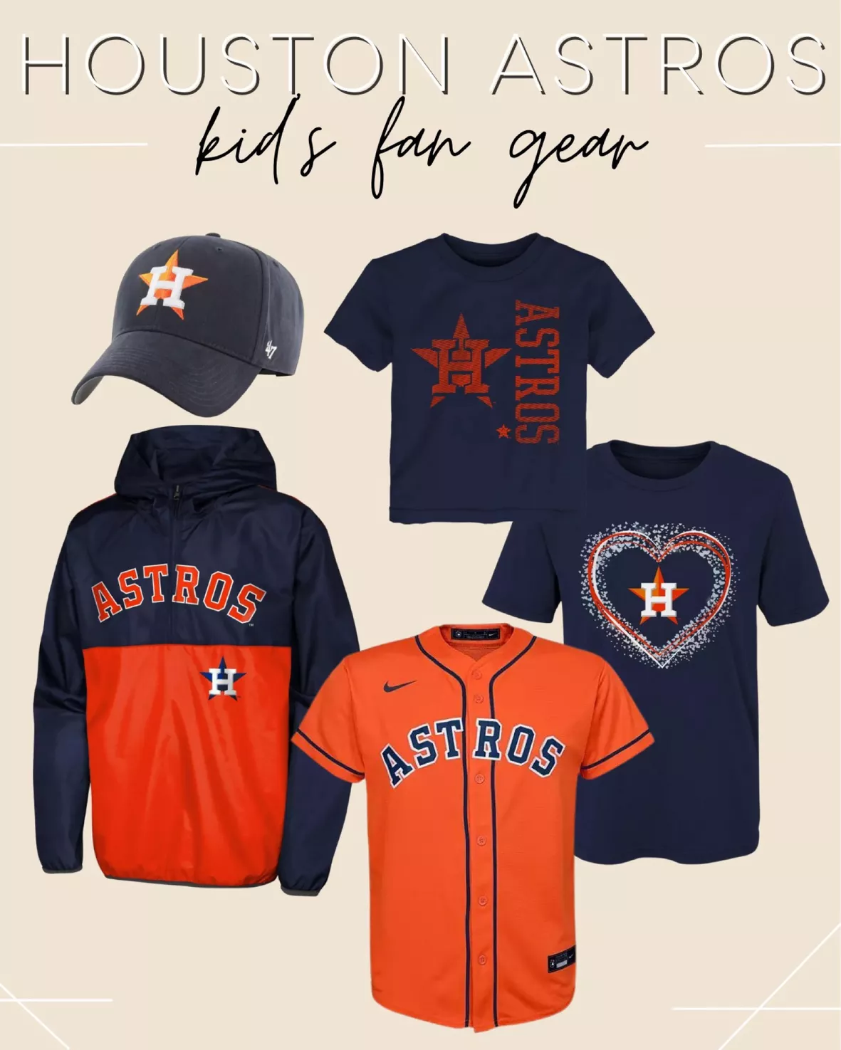 Houston Astros Kids in Houston Astros Team Shop 