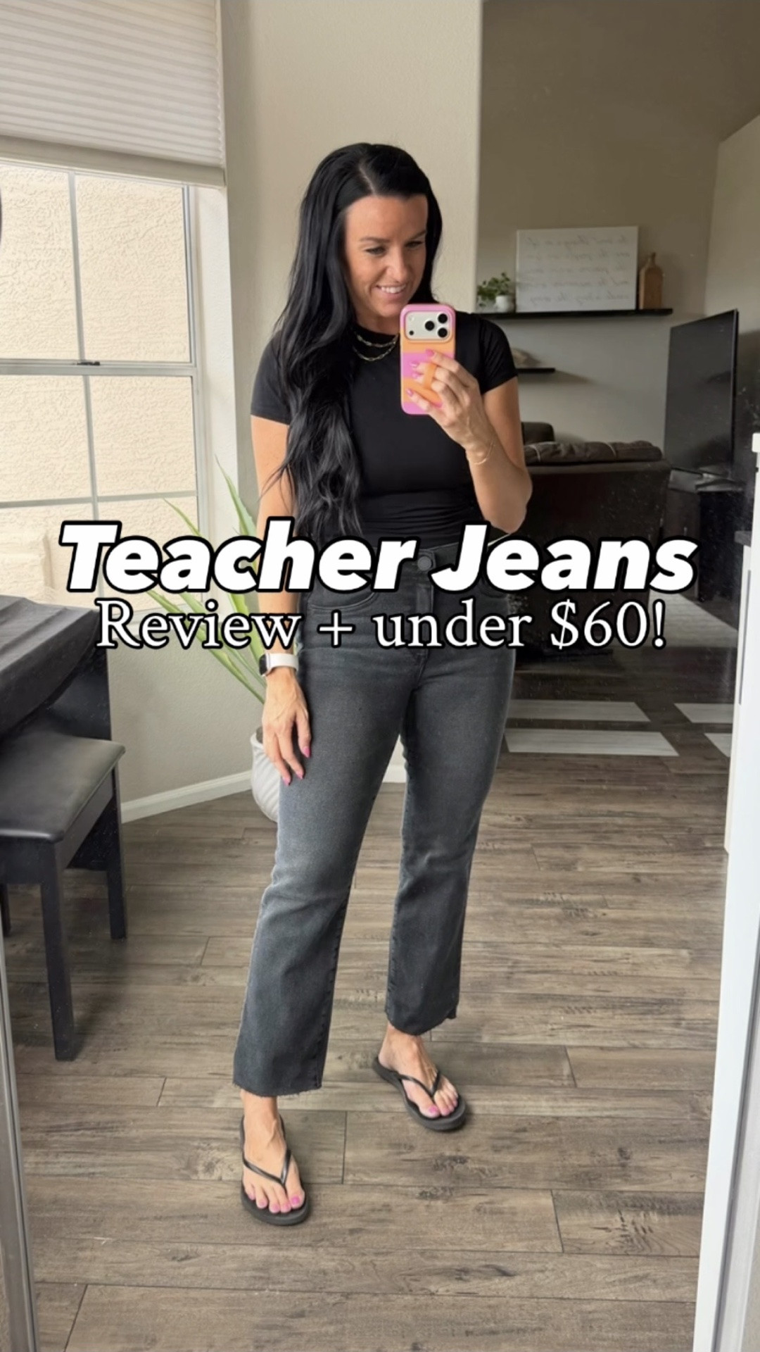 These jeans are my favorite for teachers and on SALE under $60! 😍

I love these black jeans for teaching because they're non-distressed, don't bag out, and are perfect for teachers going back to school!

Size & fit info: (I'm 5'5" and usually wear a size 4/27 and S for reference.) I would say they fit TTS, but I did end up sizing down to a 2 in these jeans because of the stretch. I also do not dry them in the dryer (just personal preference-l lay all of my jeans flat to dry).


#nsale #nordstromanniversarysale #nordstrom @nordstrom #backtoschool #teacheroutfits teacher jeans, black jeans, Wit and Wisdom jeans, Nordstrom jeans, straight leg jeans, jeans for every season, primary teacher, elementary teacher, teacher outfits, Nordstrom Anniversary sale

#LTKSeasonal #LTKSaleAlert #LTKOver40