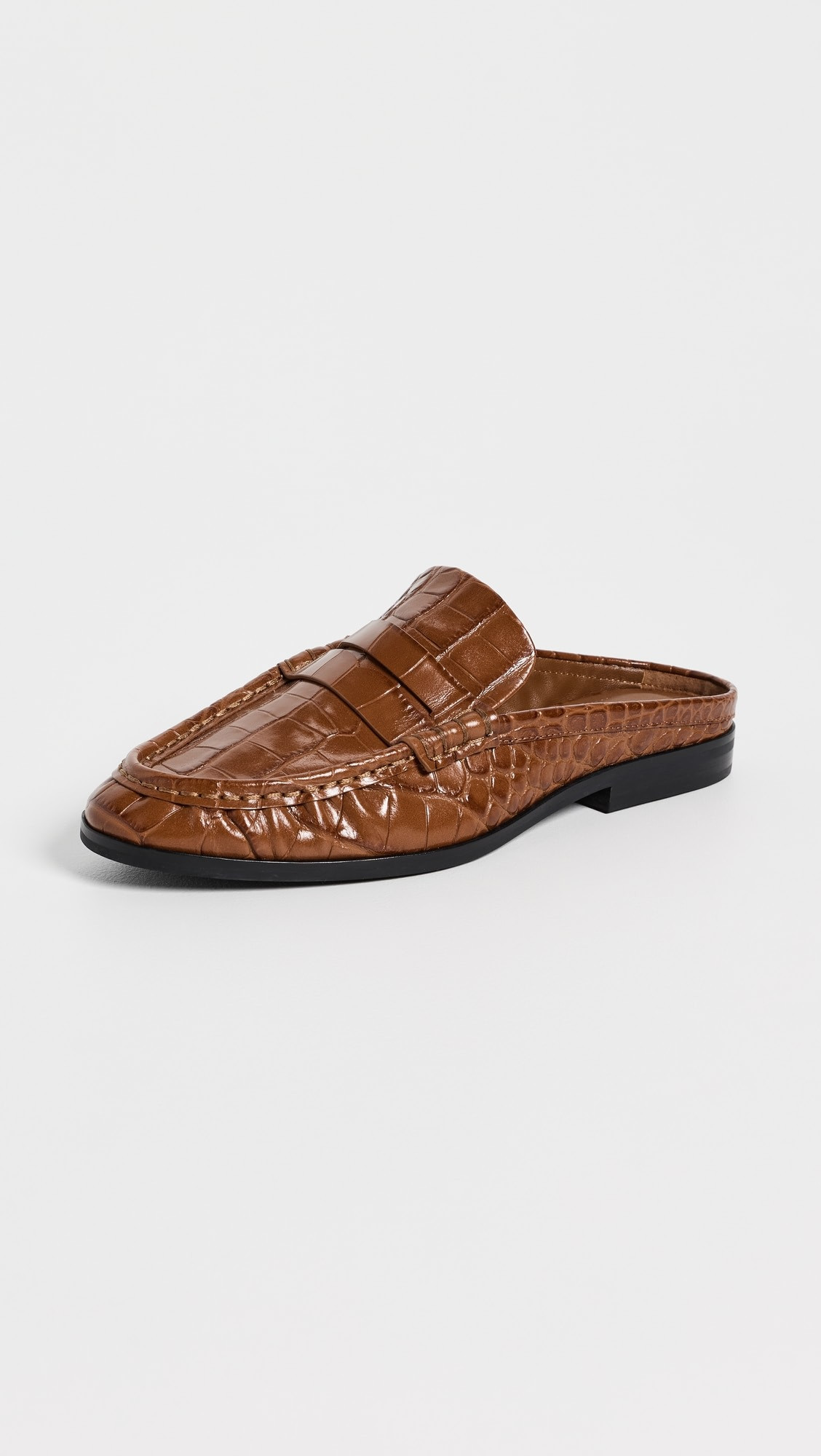 SIMKHAI Dean Embossed Leather Loafer Mules | Shopbop | Shopbop