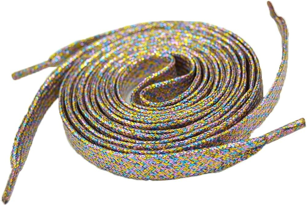 Shoeslulu 35-54" Premium Oval or Flat Colorful Fashion Sneakers Shoelaces | Amazon (US)