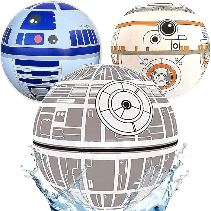 NINOSTAR Play Balls Set of 3 - Fun Indoor and Outdoor Gift, for Play/Room Decor/Party Decor/Pool ... | Amazon (US)
