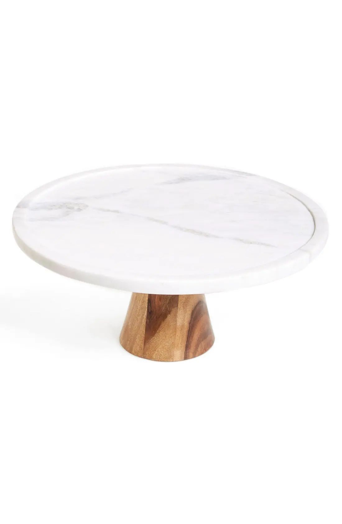 Marble & Wood Cake Stand | Nordstrom