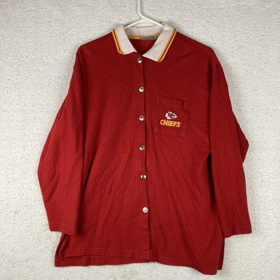 Vintage 90s Game Day NFL Kansas City Chiefs Women's Cardigan Sweater Large USA  | eBay | eBay US
