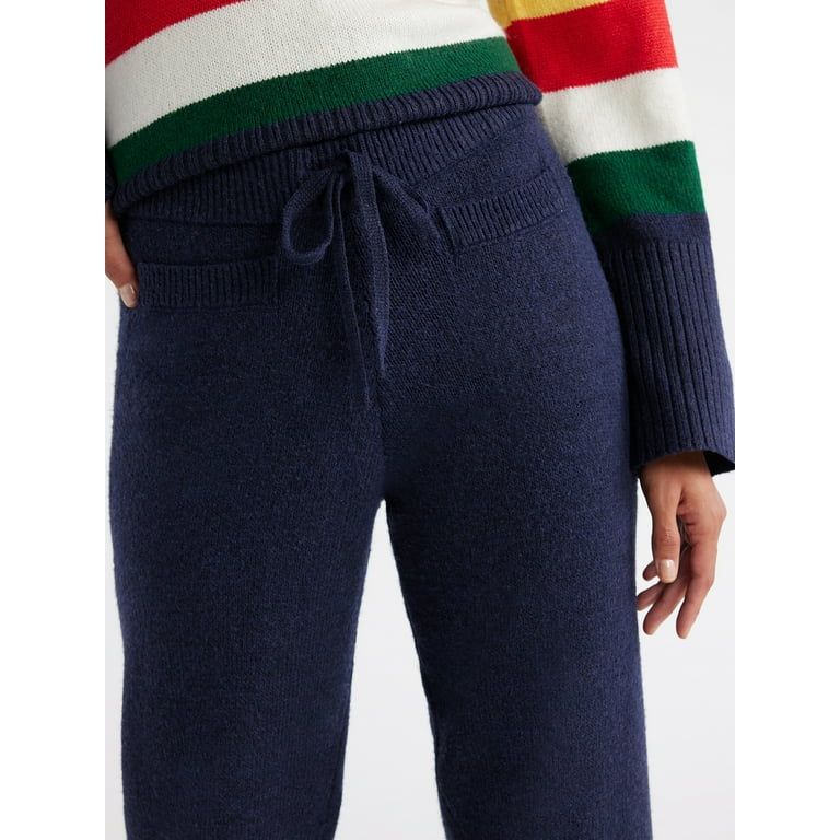 Free Assembly Patch Pocket Sweater Jogger Pants, 30” Inseam, Sizes XS-XXXL | Walmart (US)
