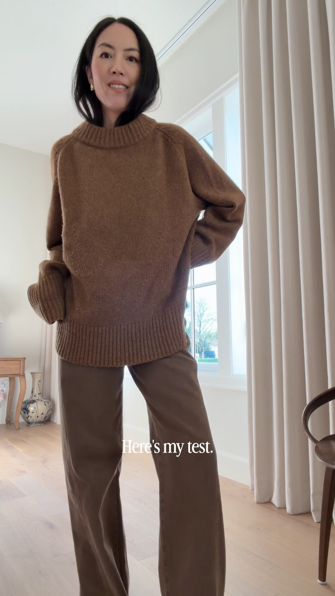 It’s a simple but effective try-on test… versatility is always the goal!

I’m wearing a US 4 in the jeans.
Shirtdress: XS
Fair isle cardigan: small

#LTKvlog #LTKWorkwear