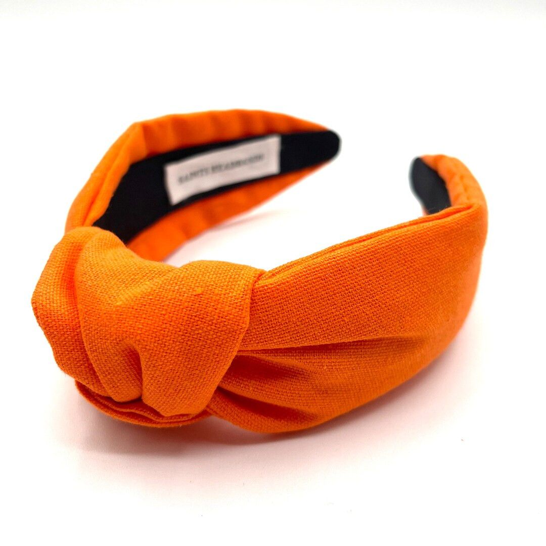 Orange Knot Headband Women Orange Headband for Game Day Headband, Tennessee Gameday Headband, Sum... | Etsy (US)
