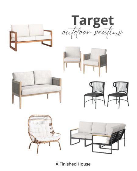 Are you shopping for outdoor furniture yet? I’ve been keeping my eye on several affordable seating options 😉, even though we’re still in the middle of winter! 

Target find, outdoor seating , patio furniture, affordable patio furniture, outdoor chairs, outdoor sectional 

#LTKFind #LTKstyletip #LTKhome
