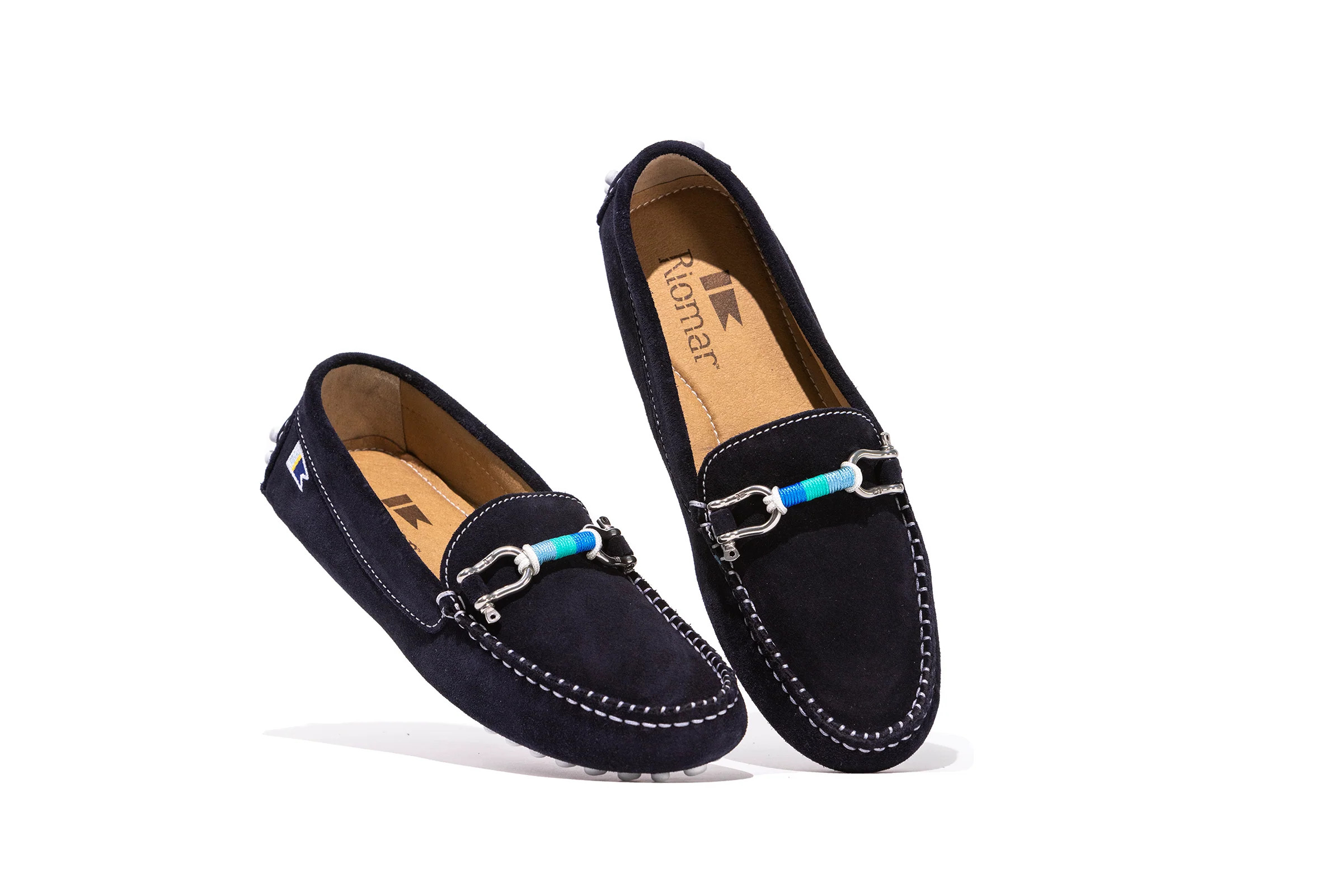 Women's Deck Driver - Navy | Riomar Shoes