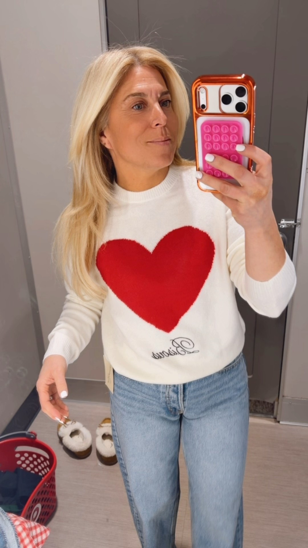 I just love this heart ❤️ sweater! 

#LTKootd