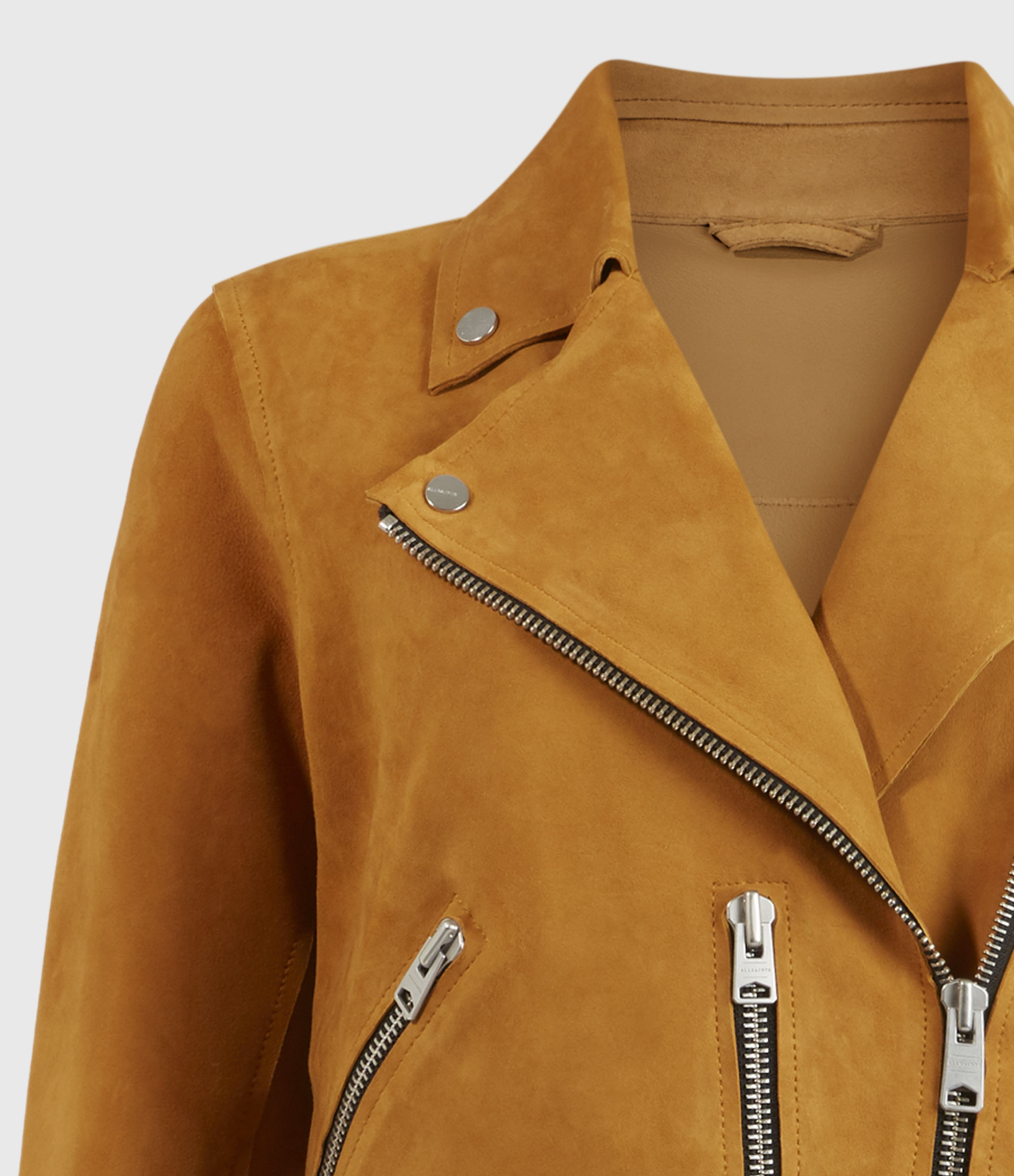 Unlined Fern Suede Biker Jacket | AllSaints (UK)