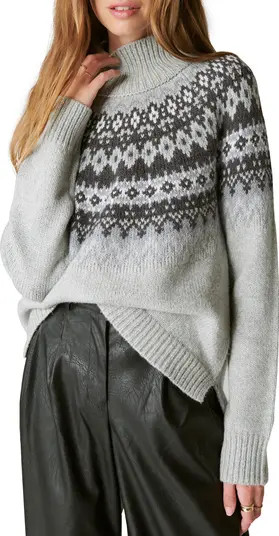 Fair Isle Turtleneck Sweater | Nordstrom