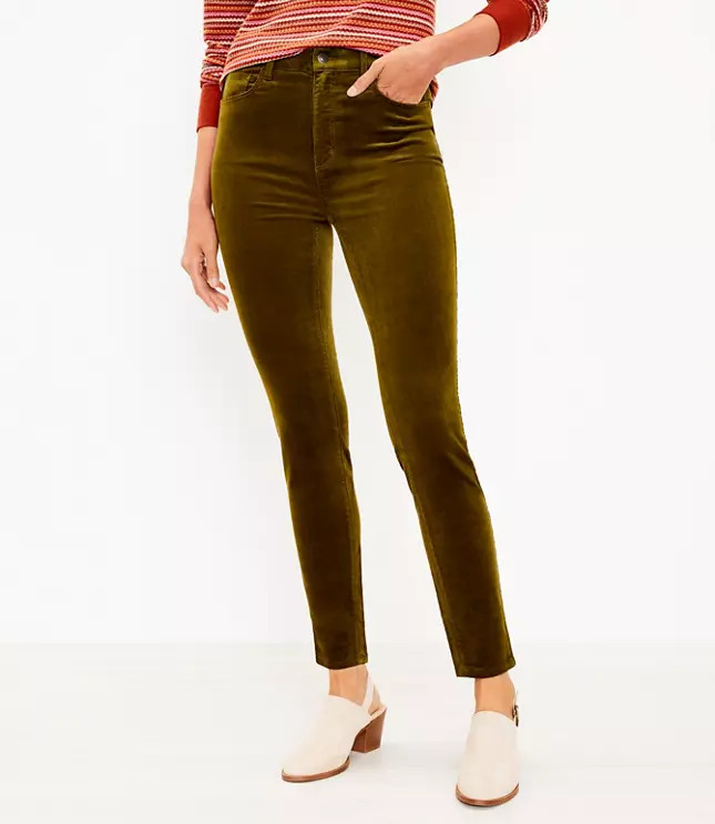 Curvy Skinny Corduroy Pants | LOFT