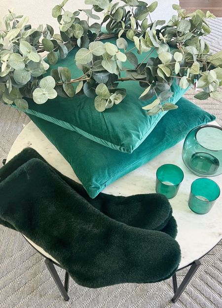 The green touches for my holiday decor this year! 

#LTKHoliday #LTKSeasonal #LTKunder50