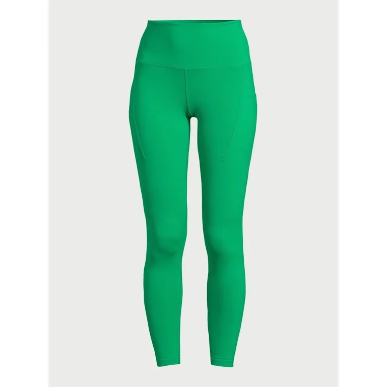 Love & Sports Women’s Performance Leggings with Side Pockets, 25” Inseam, Sizes XS-XXXL | Walmart (US)